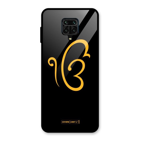 Ik Onkar Glass Back Case for Redmi Note 9 Pro