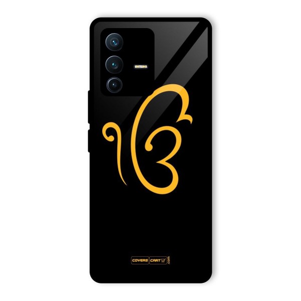 Ik Onkar Glass Back Case for Vivo V23 Pro