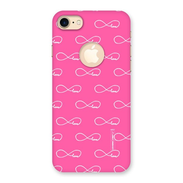 Infinity Love Back Case for iPhone 7 Logo Cut