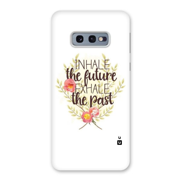 Inhale Future Back Case for Galaxy S10e