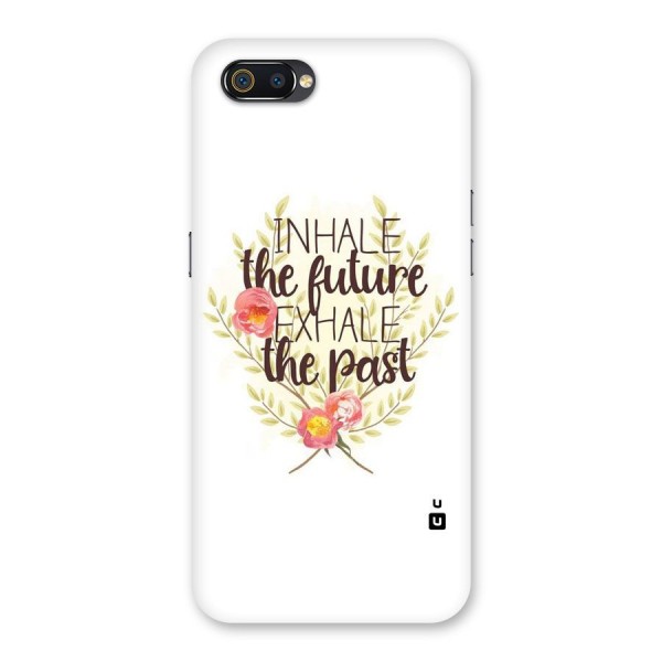 Inhale Future Back Case for Realme C2