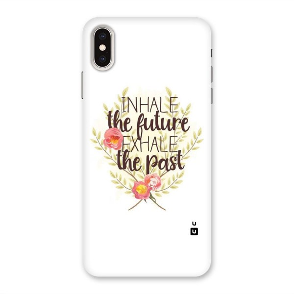 Inhale Future Back Case for iPhone XS Max