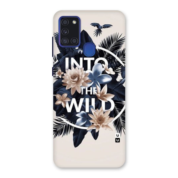 Into The Wild Blue Back Case for Galaxy A21s