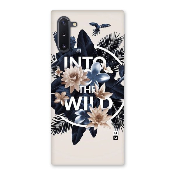 Into The Wild Blue Back Case for Galaxy Note 10