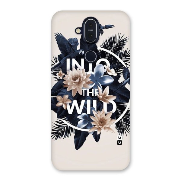 Into The Wild Blue Back Case for Nokia 8.1