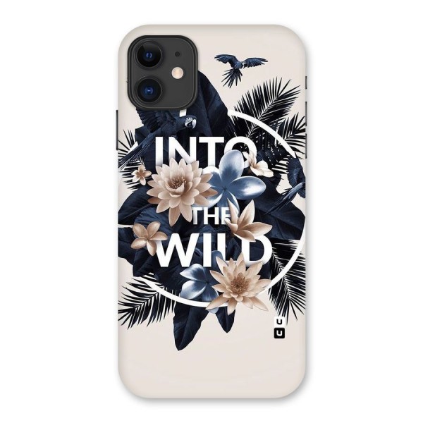 Into The Wild Blue Back Case for iPhone 11