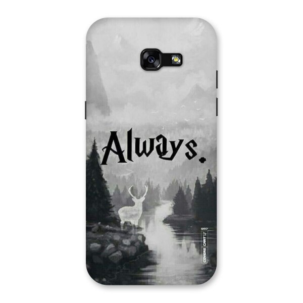 Invisible Deer Back Case for Galaxy A5 2017