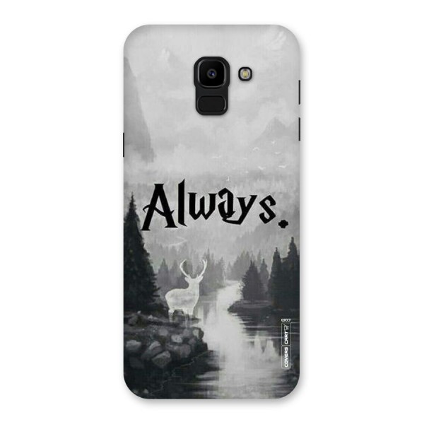 Invisible Deer Back Case for Galaxy J6