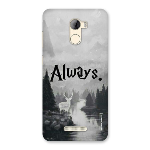 Invisible Deer Back Case for Gionee A1 LIte