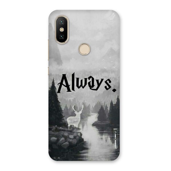 Invisible Deer Back Case for Mi A2