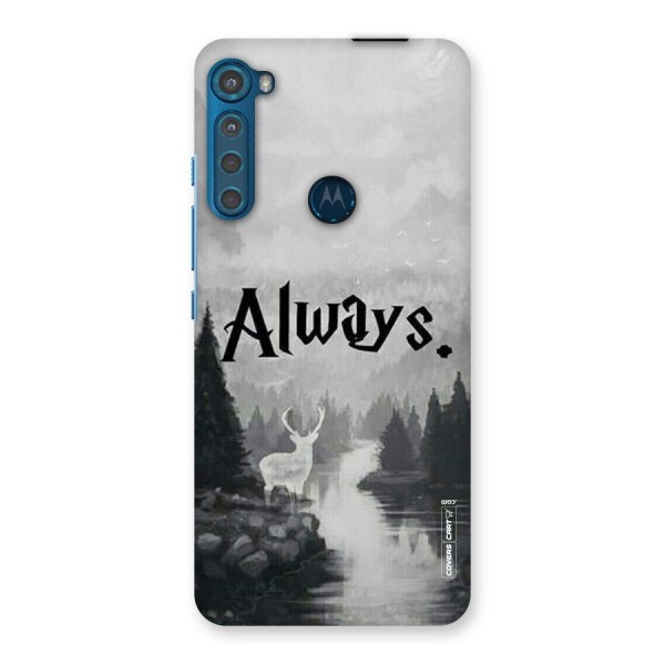 Invisible Deer Back Case for Motorola One Fusion Plus