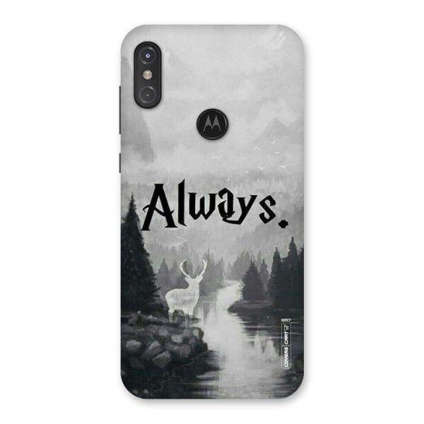 Invisible Deer Back Case for Motorola One Power