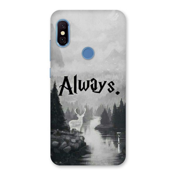 Invisible Deer Back Case for Redmi Note 6 Pro
