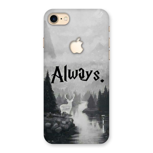 Invisible Deer Back Case for iPhone 7 Apple Cut