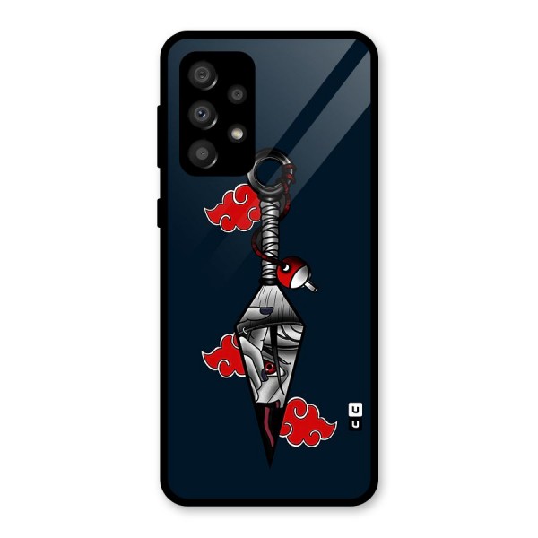 Itachi Kunai Naruto Glass Back Case for Galaxy A32