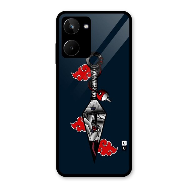 Itachi Kunai Naruto Glass Back Case for Realme 10
