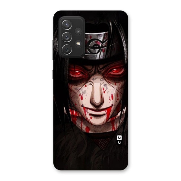 Itachi Uchiha Red Eyes Back Case for Galaxy A72