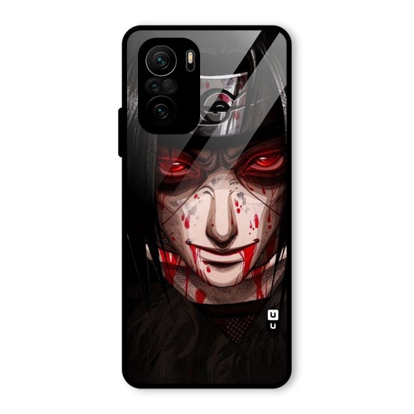 Itachi Uchiha Red Eyes Glass Back Case for Mi 11x