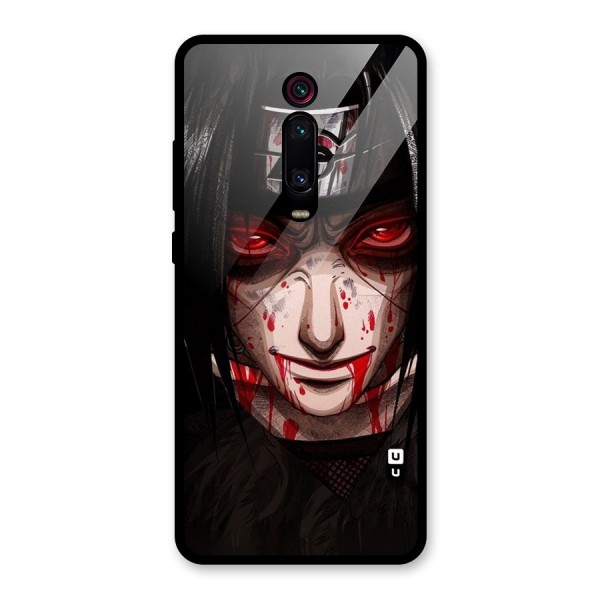 Itachi Uchiha Red Eyes Glass Back Case for Redmi K20 Pro