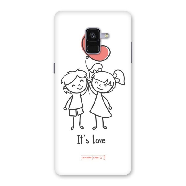 Its Love Back Case for Galaxy A8 Plus