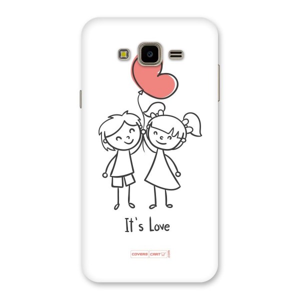 Its Love Back Case for Galaxy J7 Nxt
