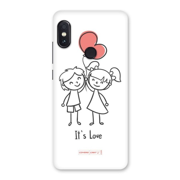 Its Love Back Case for Redmi Note 5 Pro
