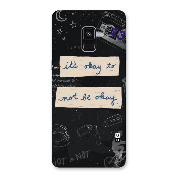 Its Okay Back Case for Galaxy A8 Plus