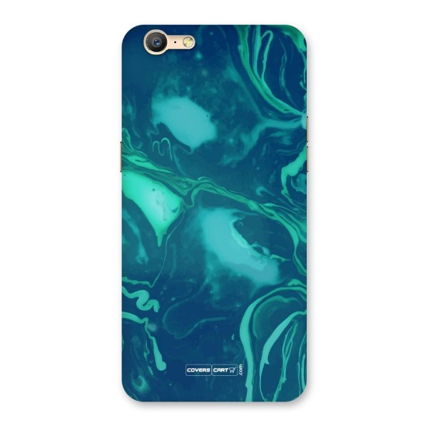 Jazzy Green Marble Texture Back Case for Oppo A39