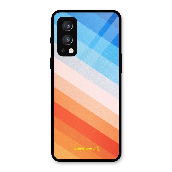 Jazzy Pattern Glass Back Case for OnePlus Nord 2 5G