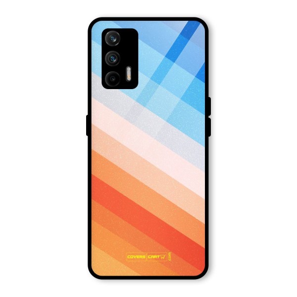 Jazzy Pattern Glass Back Case for Realme X7 Max
