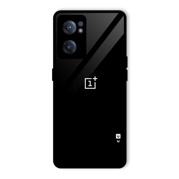 Jet Black OnePlus Special Glass Back Case for OnePlus Nord CE 2 5G