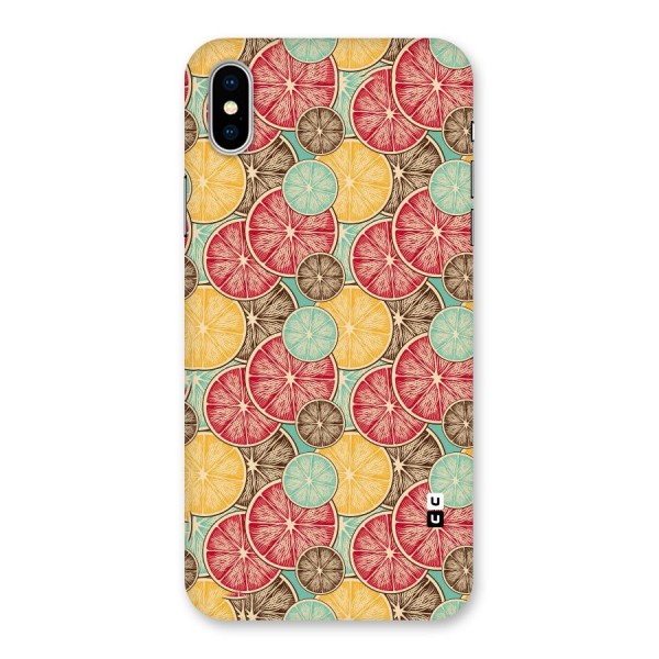 Juicy Pattern Back Case for iPhone XS