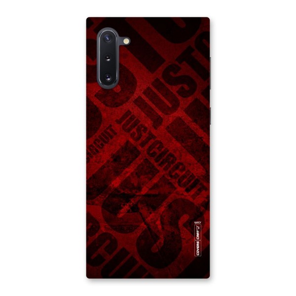 Just Circuit Back Case for Galaxy Note 10