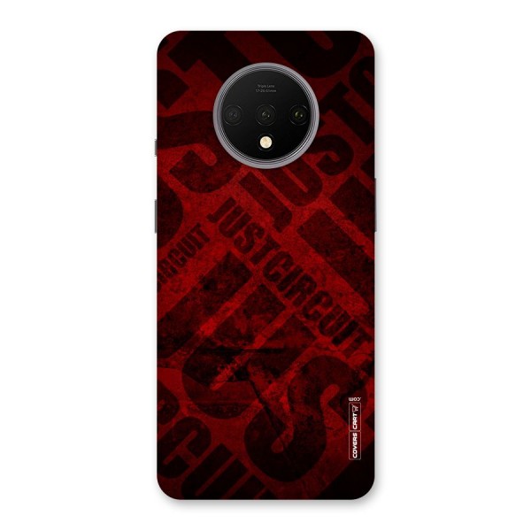 Just Circuit Back Case for OnePlus 7T