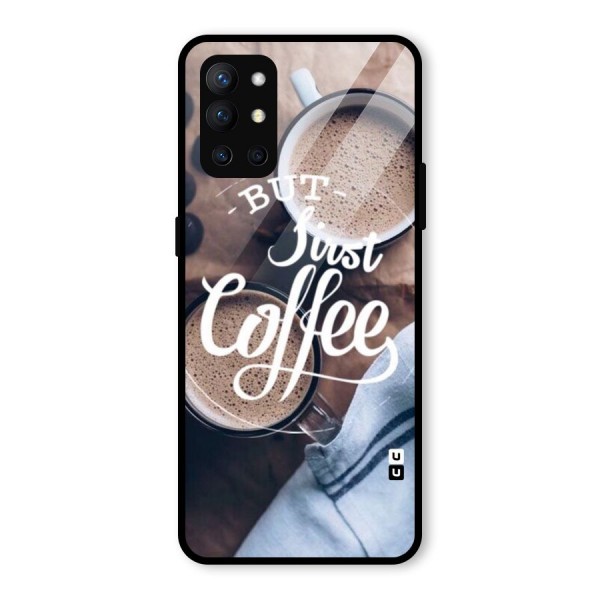 Just Coffee Glass Back Case for OnePlus 9R
