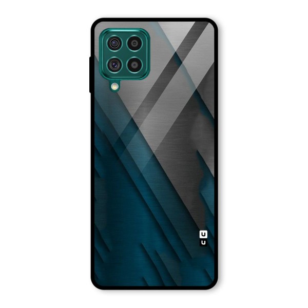 Just Lines Glass Back Case for Galaxy F62