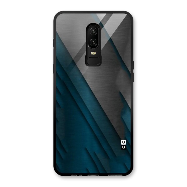Just Lines Glass Back Case for OnePlus 6