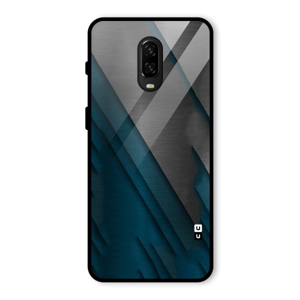 Just Lines Glass Back Case for OnePlus 6T