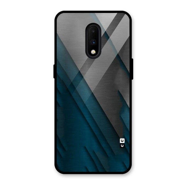 Just Lines Glass Back Case for OnePlus 7