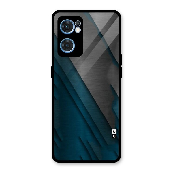 Just Lines Glass Back Case for Oppo Reno7 5G