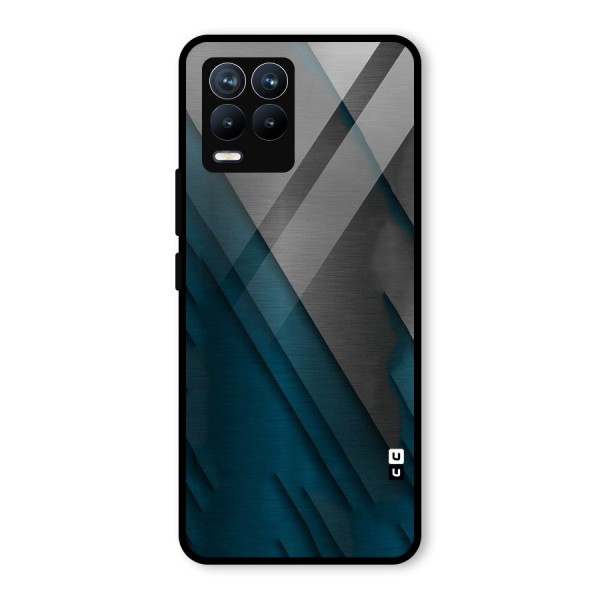 Just Lines Glass Back Case for Realme 8 Pro