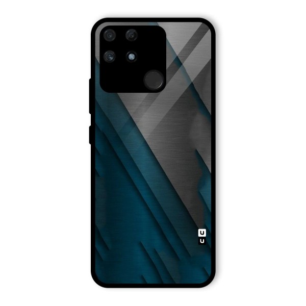 Just Lines Glass Back Case for Realme Narzo 50A
