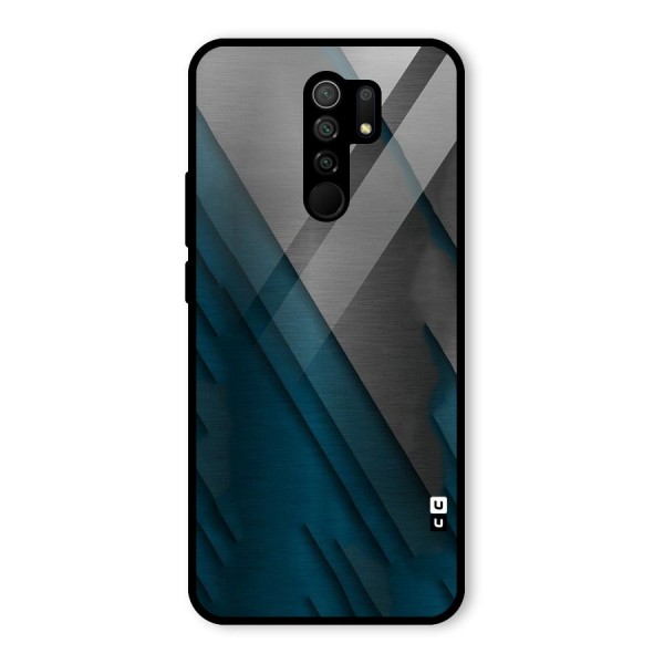 Just Lines Glass Back Case for Redmi 9 Prime