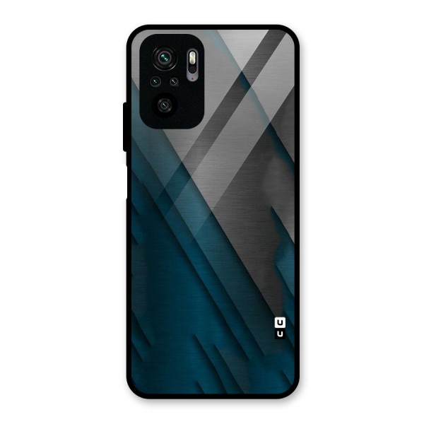 Just Lines Glass Back Case for Redmi Note 10