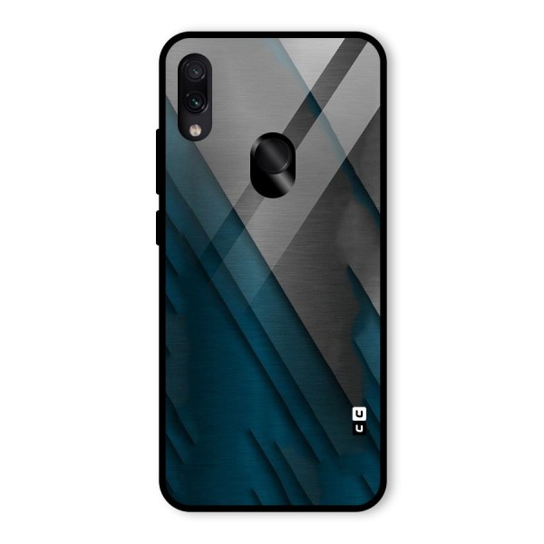 Just Lines Glass Back Case for Redmi Note 7 Pro