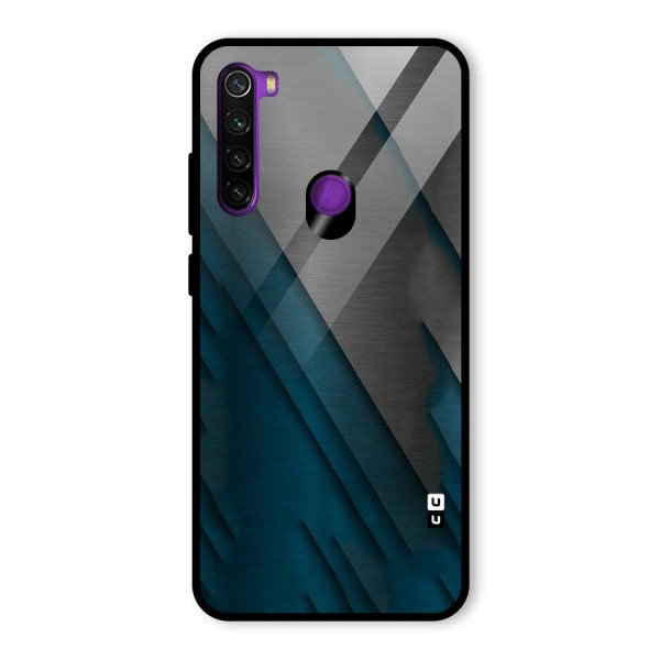 Just Lines Glass Back Case for Redmi Note 8