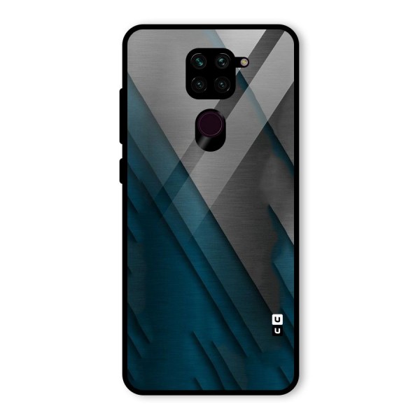 Just Lines Glass Back Case for Redmi Note 9