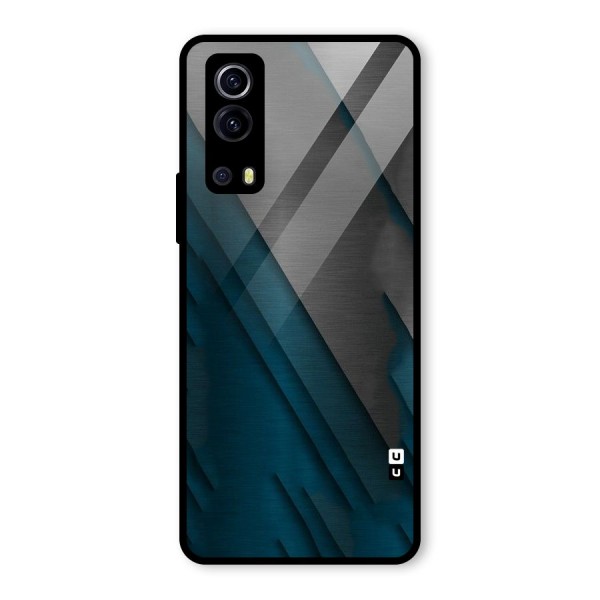 Just Lines Glass Back Case for Vivo iQOO Z3