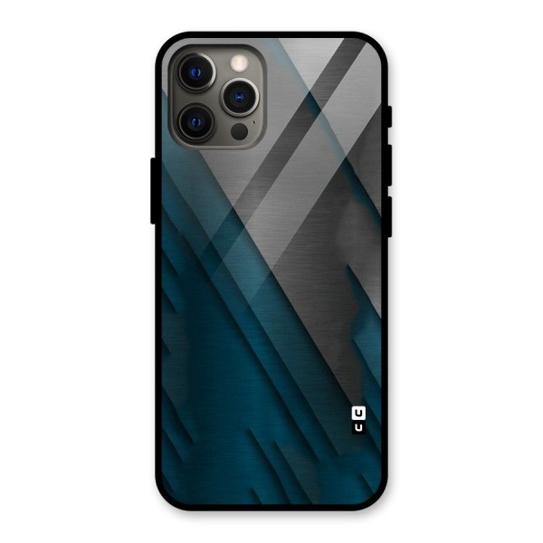 Just Lines Glass Back Case for iPhone 12 Pro Max