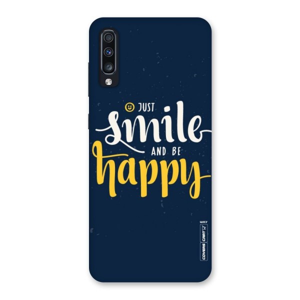 Just Smile Back Case for Galaxy A70